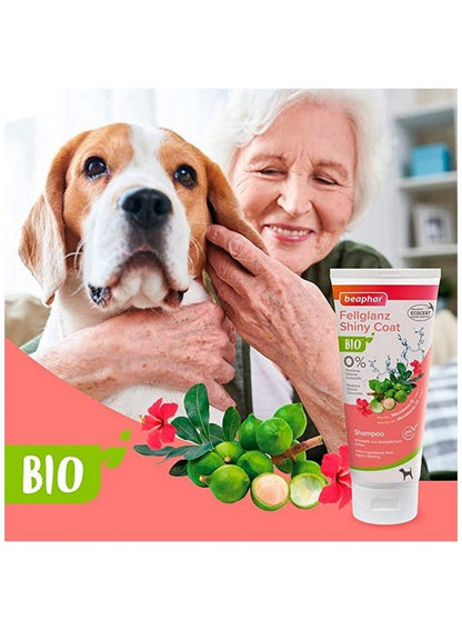 Beaphar Bio Cosmetic Shiny Coat Dog Shampoo 200ml