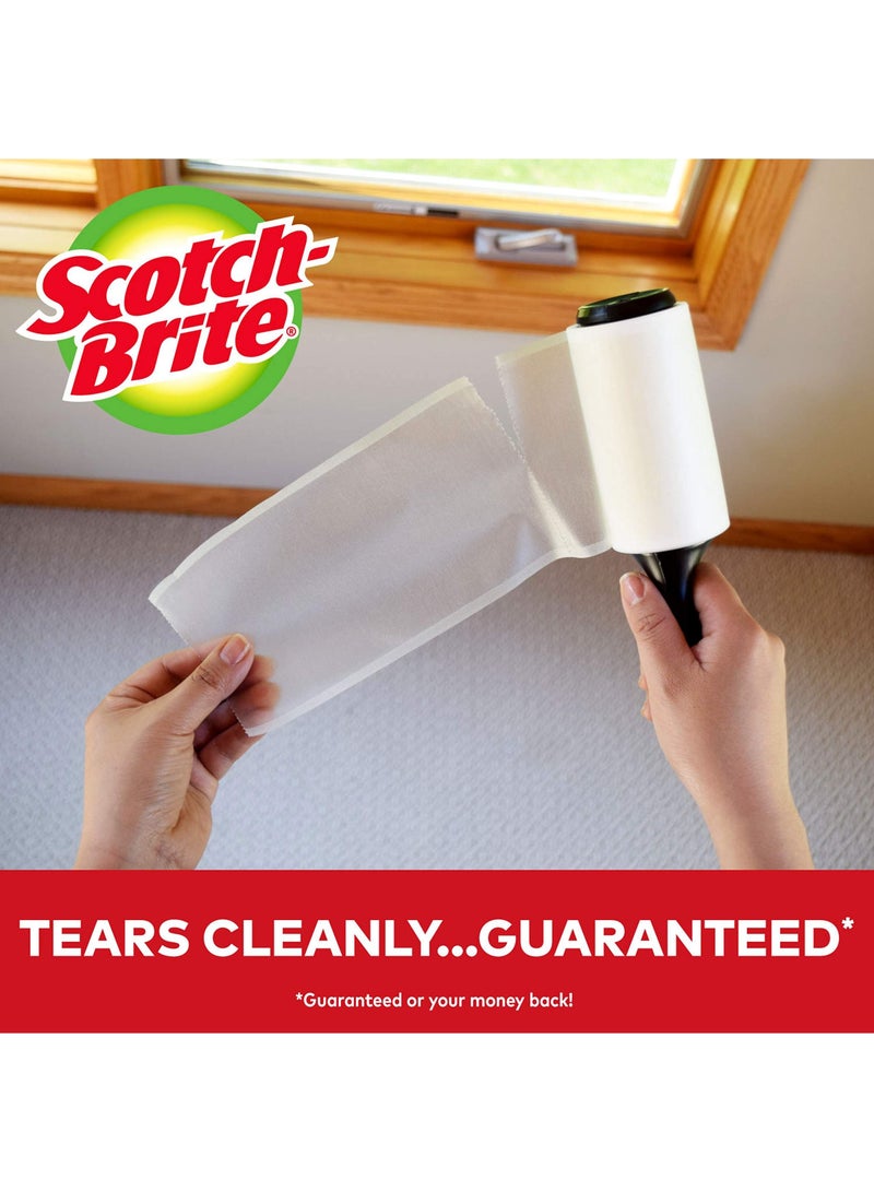 Scotch Brite Lint Roller 30 Sheets Black