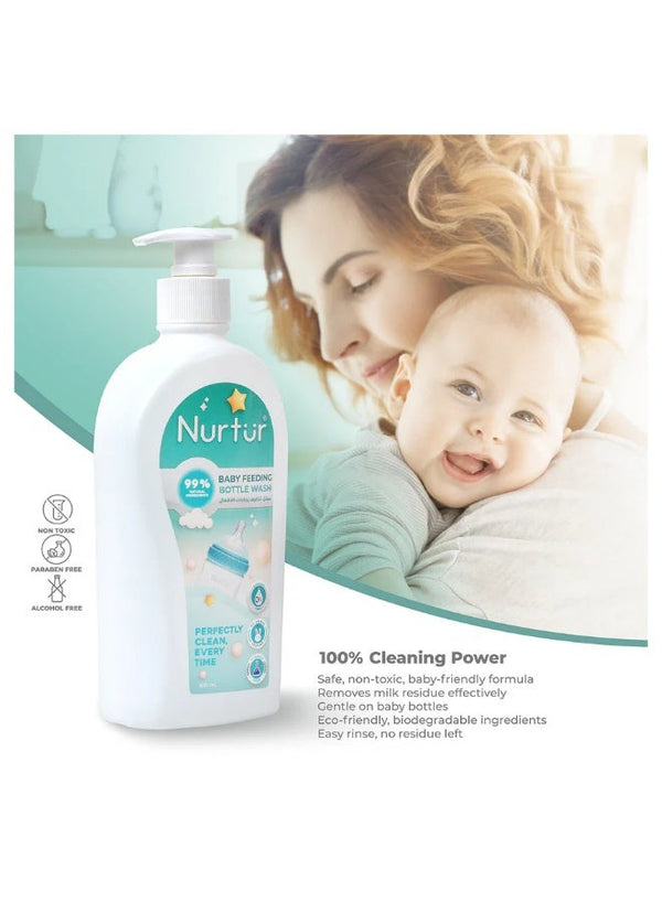 500ml, Baby Bottle Cleaning Liquid, Nurtur