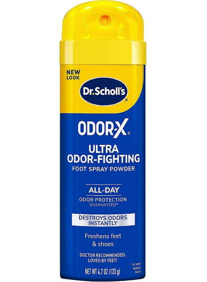 Dr. Scholl's Odor-X Ultra Foot Spray Powder