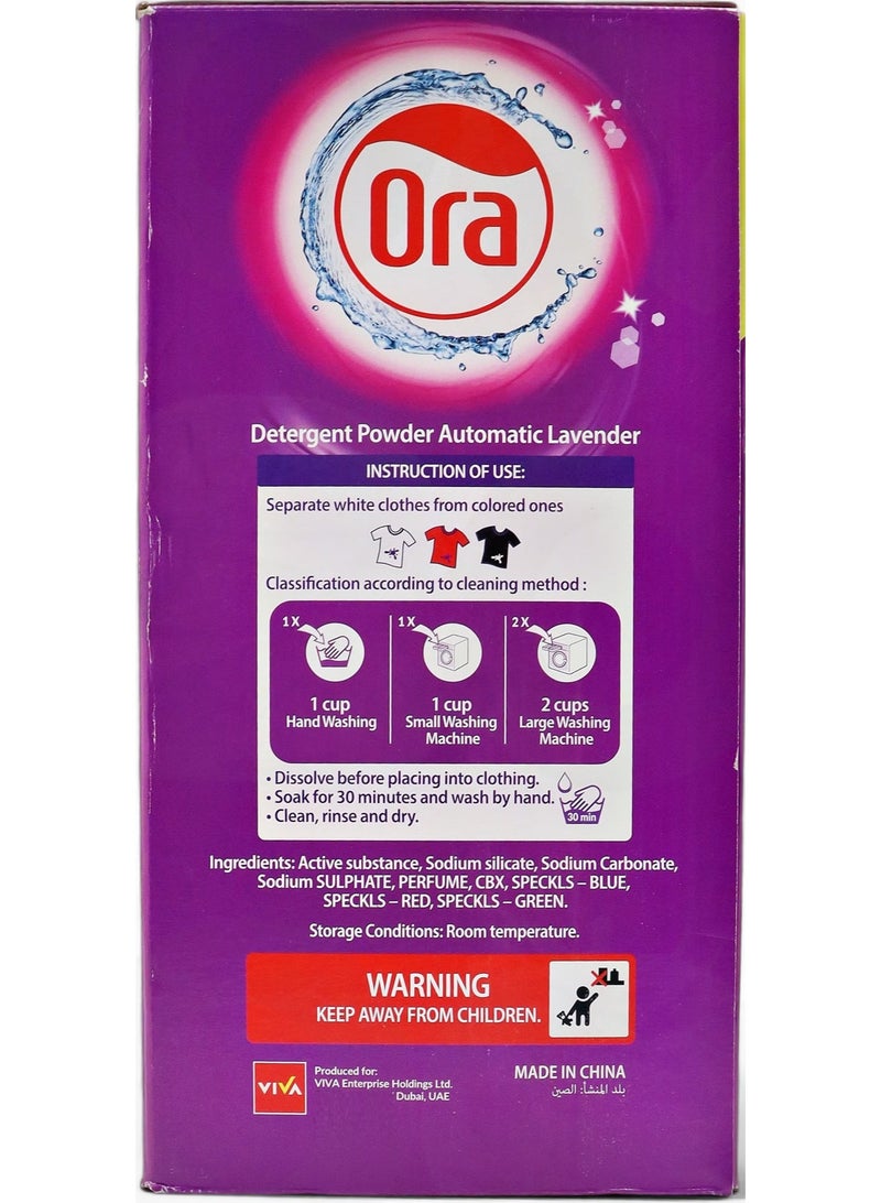 ORA Lavender Detergent Powder 4.5 Kg