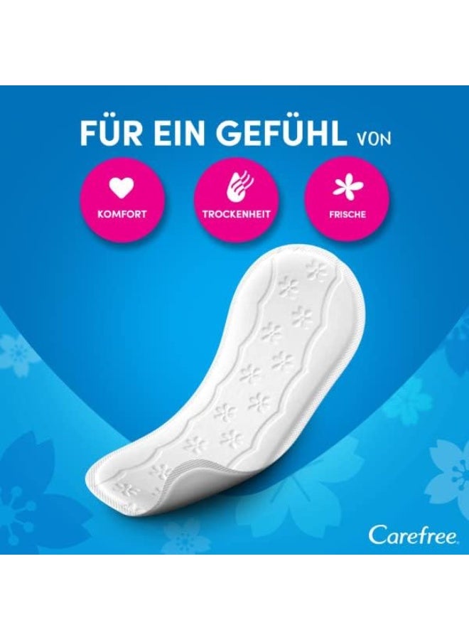 Carefree Cotton Feel Panty Liners - 56 Pieces