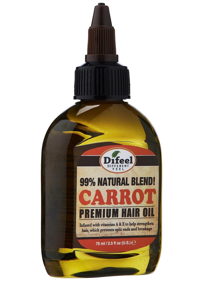 Difeel Premium Natural Blend Carrot Hair Oil 75 ML