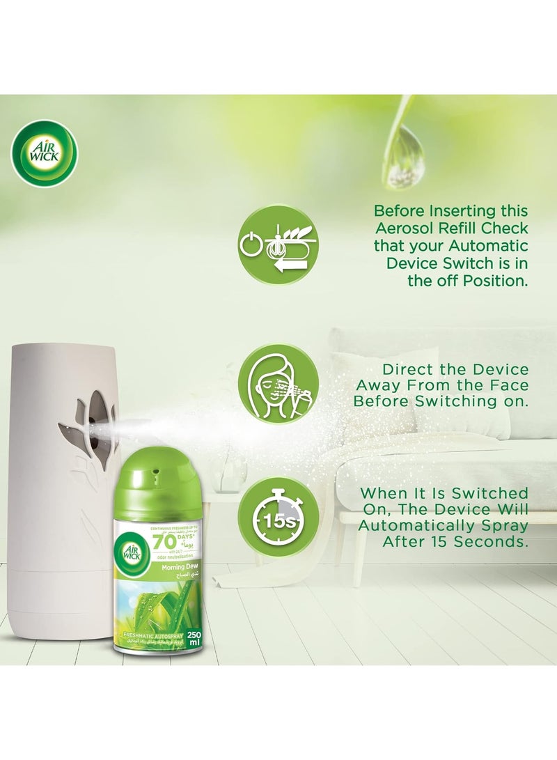 Air Wick Freshmatic Autospray Morning Dew 250 ML