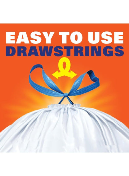 Hefty Strong 13 Gallon Trash Bags - Premium Quality