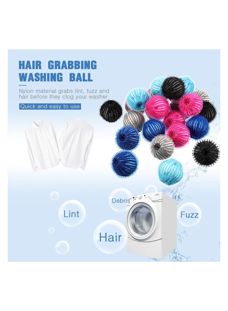HomePro Hair Grabbing Washing Balls 12 Pack