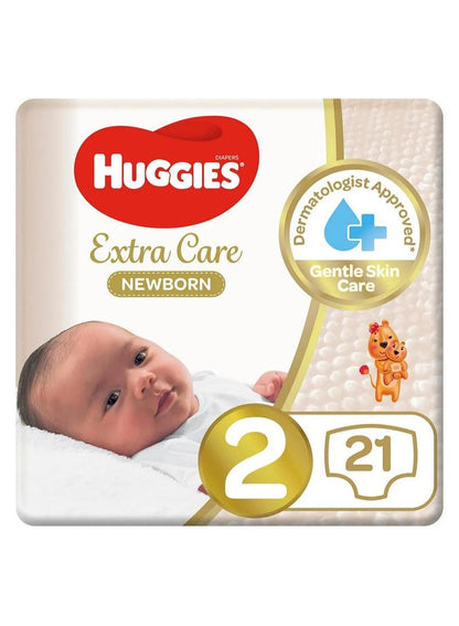 HUGGIES Extra Care Newborn Size 2 Diapers