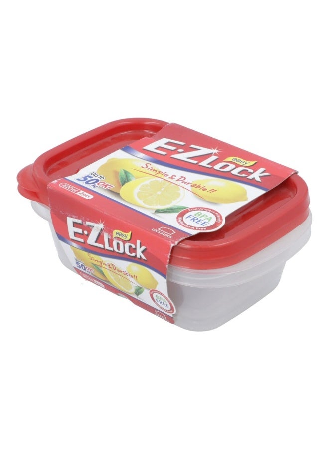 LOCK & LOCK E.Z Lock Food Storage Containers Set