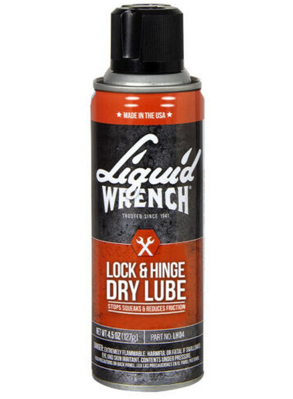 LIQUID WRENCH Lock & Hinge Dry Lube 127G