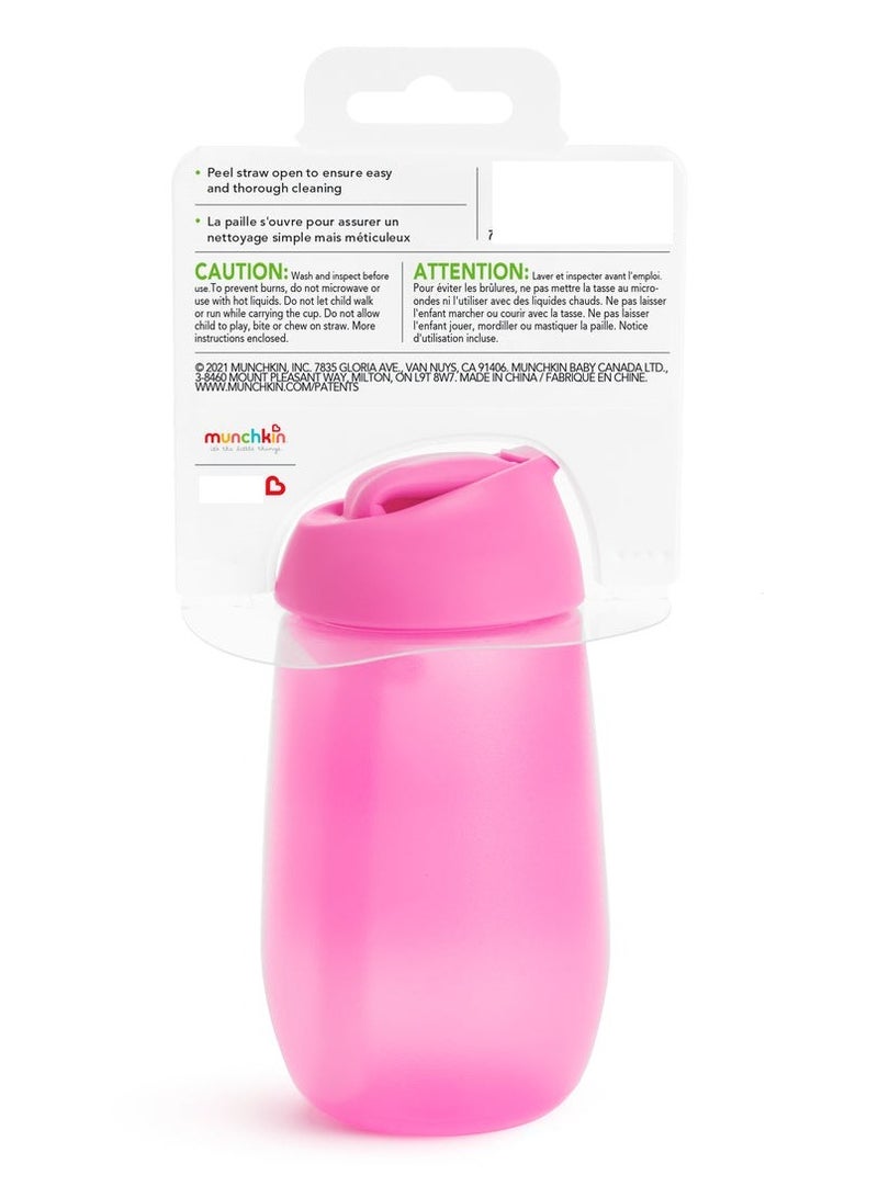 Munchkin Simple Clean Straw Cup 296 ML Pink