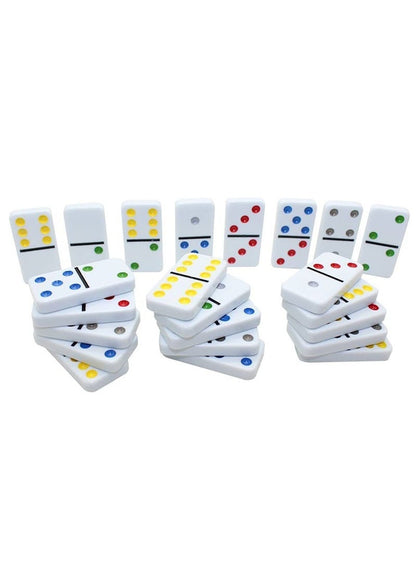 Dominoes Double Color Dot Set by Dominoes