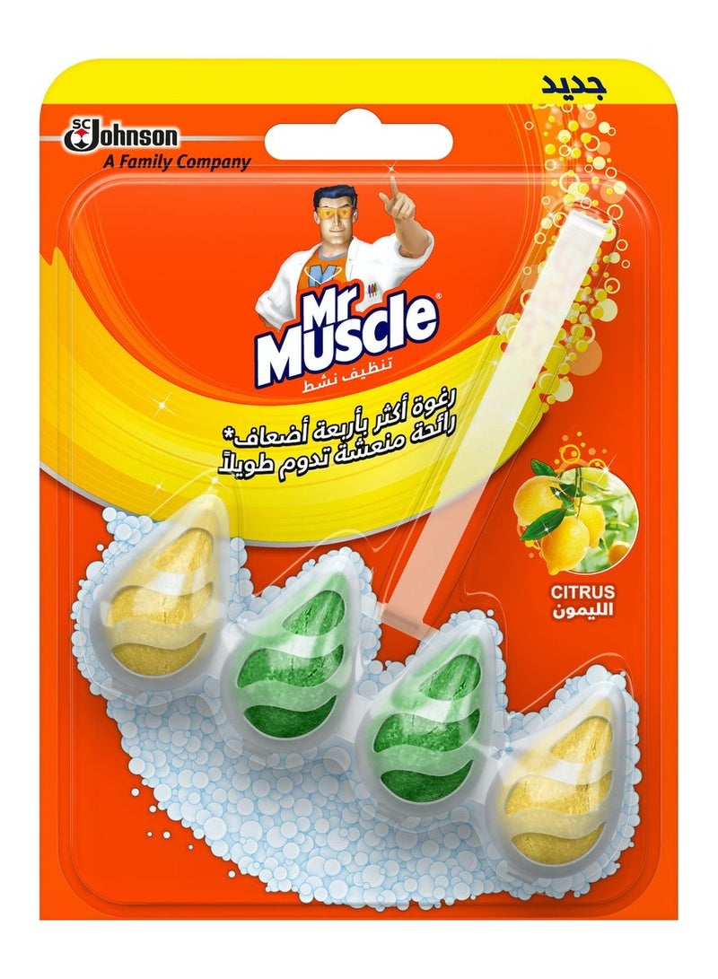 Mr Muscle Toilet Rim Block Citrus Freshness