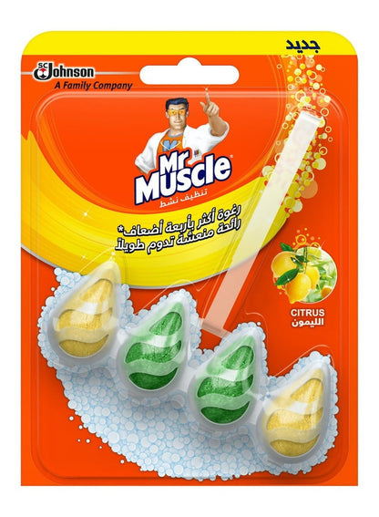 Mr Muscle Toilet Rim Block Citrus Freshness