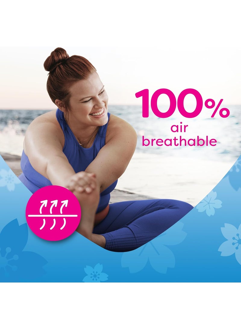Carefree Daily Panty Liners Plus Large Light Scent