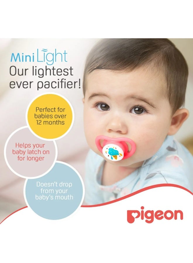 Pigeon Mini Light Butterfly Pacifier Size L 12+Months