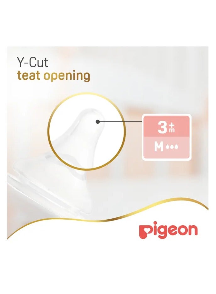 Pigeon Softtouch Wide Neck Nipples Pack Of 2