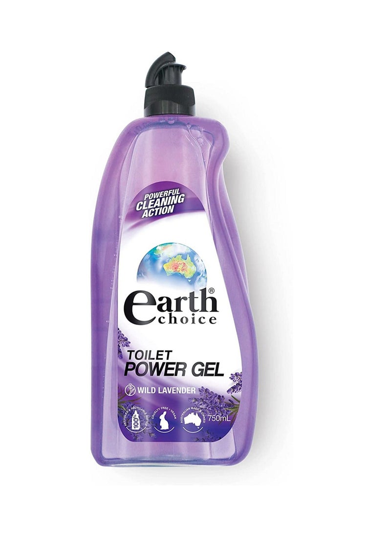 Wild Lavender Toilet Power Gel 750 ML - Earth Choice