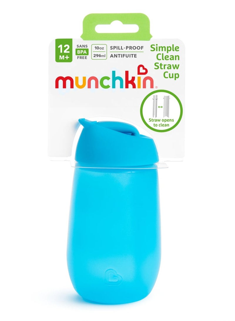Munchkin Simple Clean Straw Cup 296 ML Blue