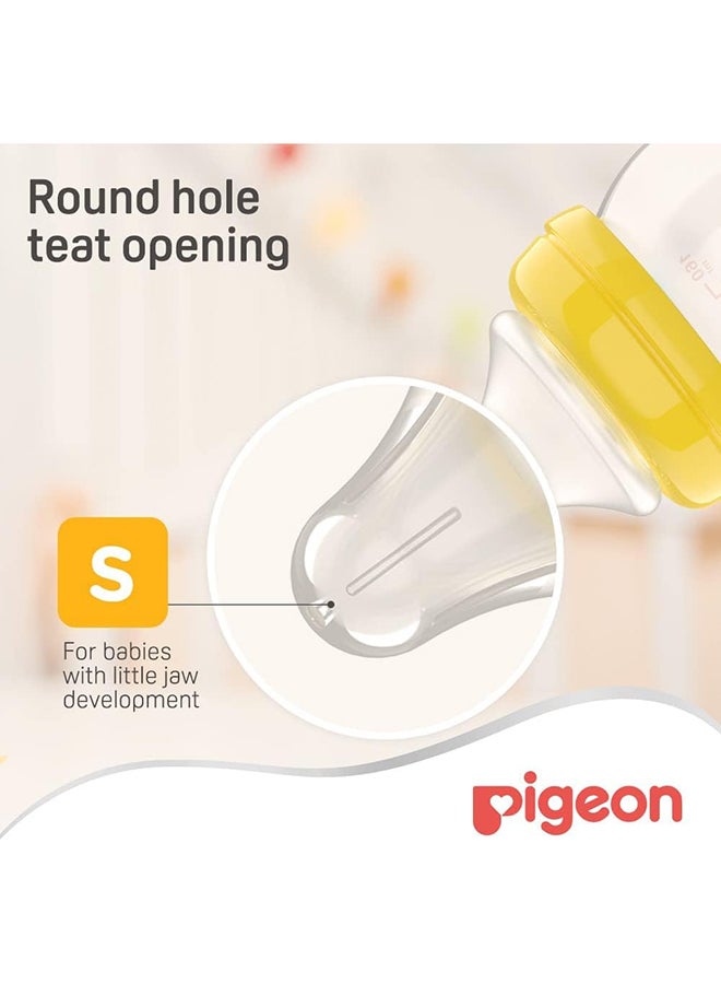 Pigeon Soft Touch Peristaltic Wide Neck Nipple