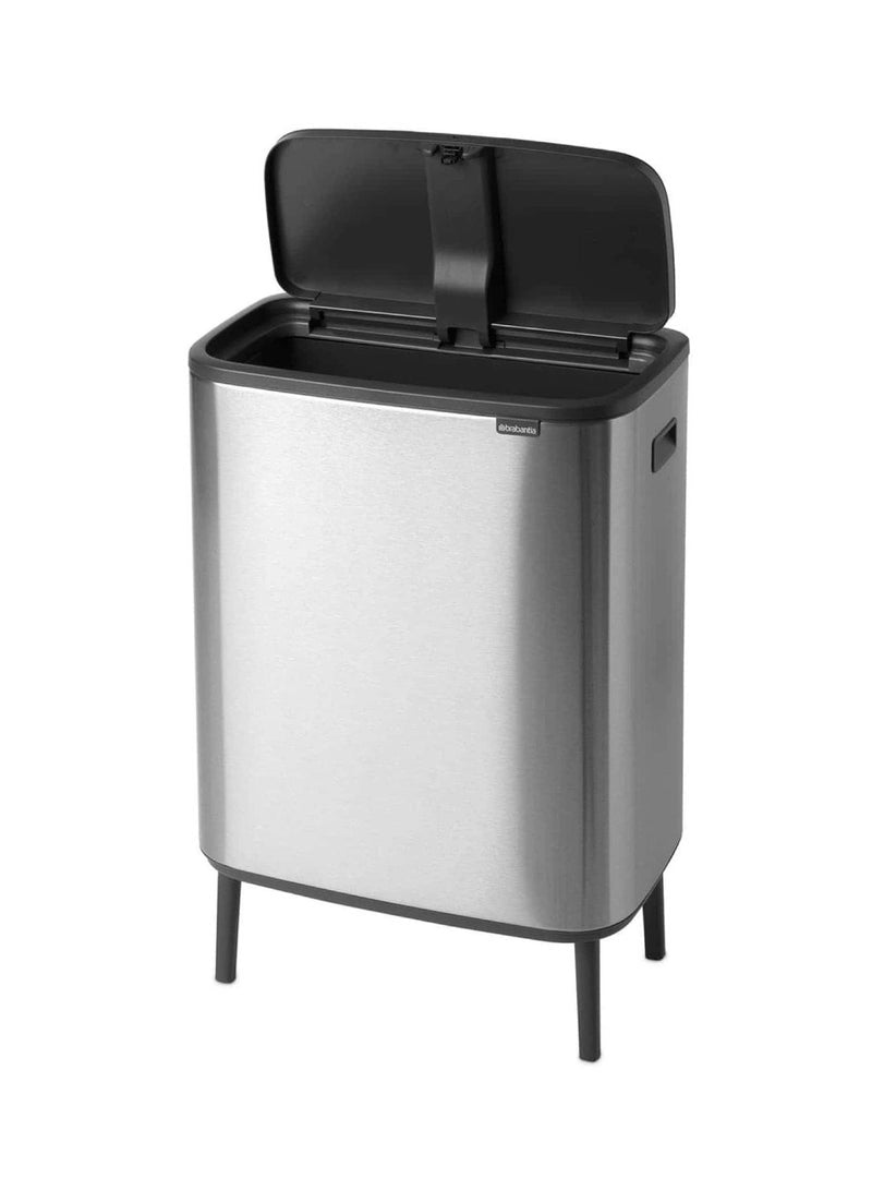 Brabantia Fingerprint Proof Touch Bin 60L Matt Steel