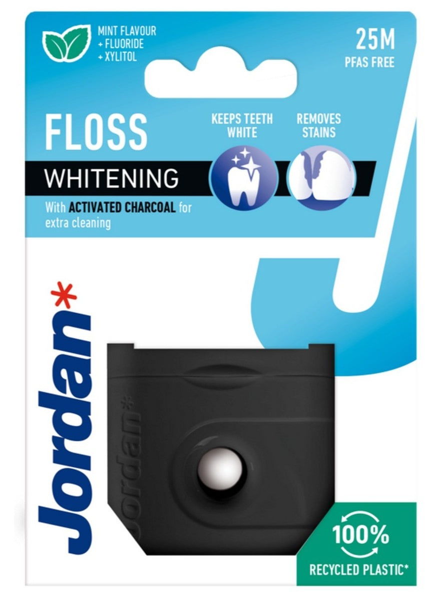 cool dry, dental floss, dental floss 25m, floss 25m, floss key, gums keep, gums pfas, gums soft, jordan, oral care, pfas free, soft dual, tea fruit, whitening dental, whitening dental floss