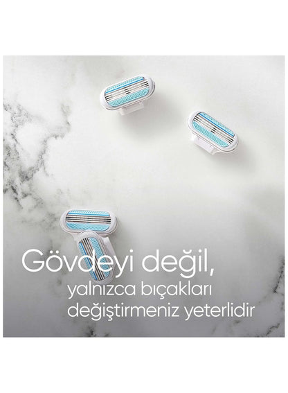 Gillette Venus Smooth 3 Blades 4 Pcs