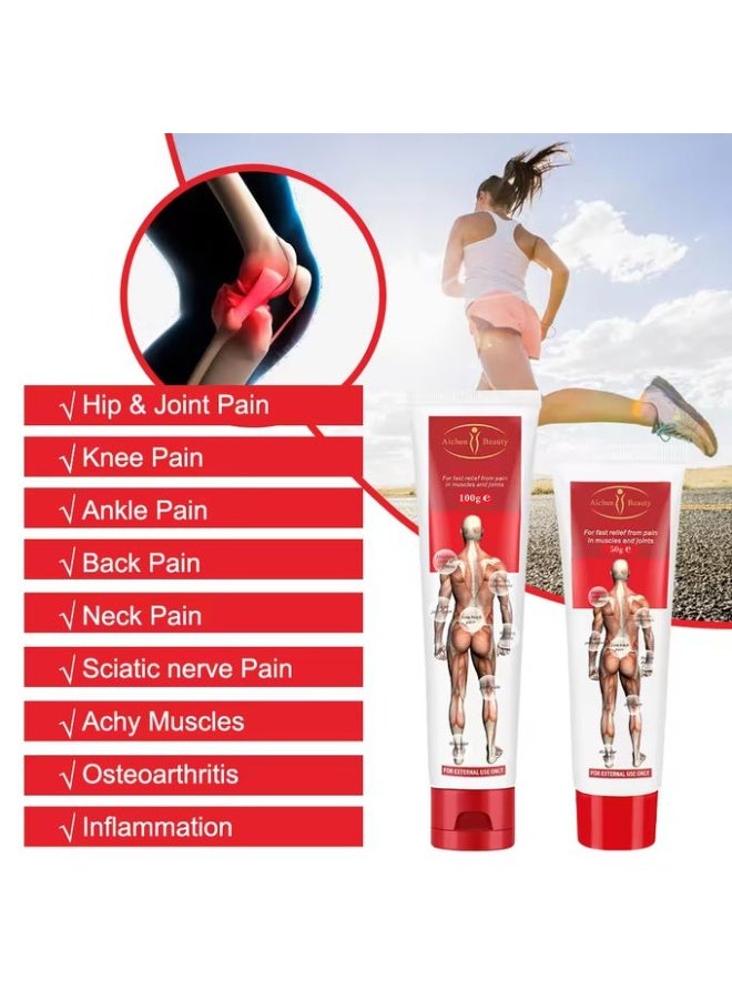 Rapid Relief Pain Cream 50G - Aichun Beauty