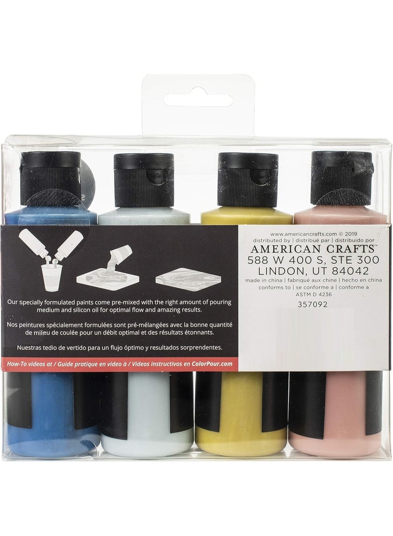 Color POUR Pre Mixed Pouring Paint Kit - Color POUR
