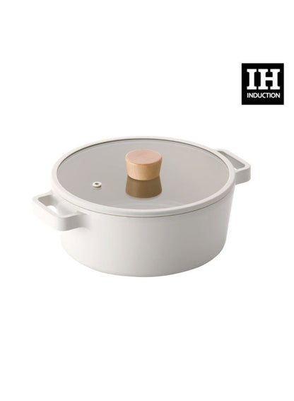 Neoflam Fika 9.5" Cast Stock Pot Casserole