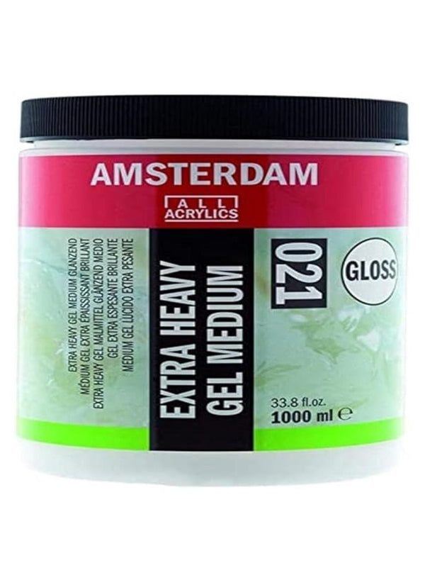 AMSTERDAM Extra Heavy Acrylic Gel Medium Gloss 1000 ML