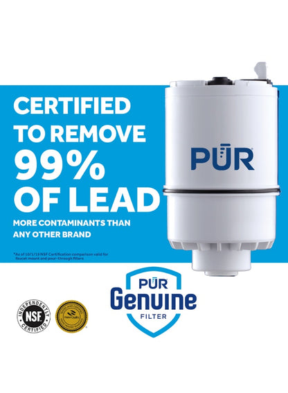 brand pur, coffee tea, every day, faucet mount, faucet mount certified, filter lead, may appear, mount certified, odor lead, pur, pur faucet, pur filter, tap water, water may, wide range