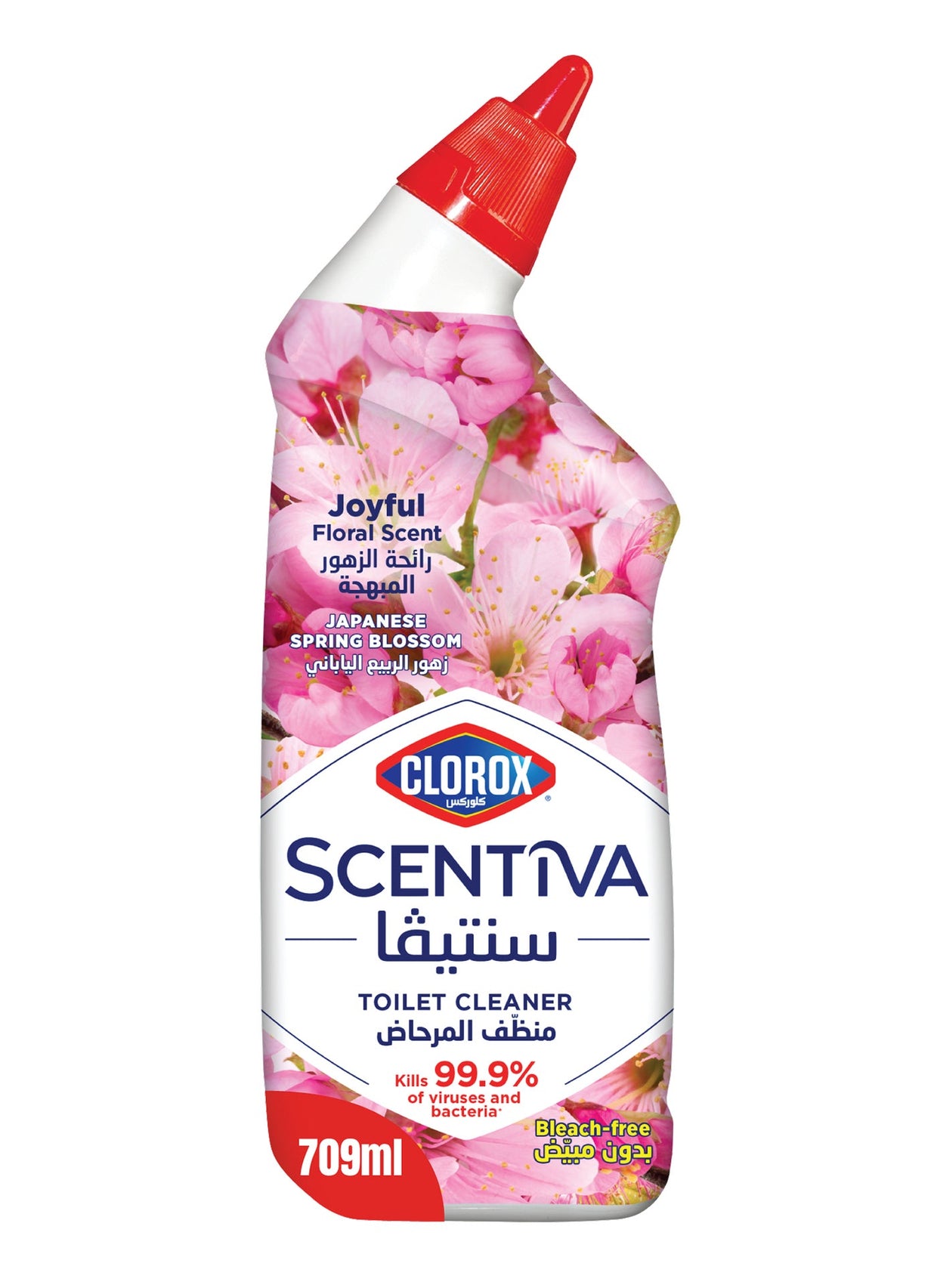 Clorox Toilet Cleaner, Bleach Free, 709ml