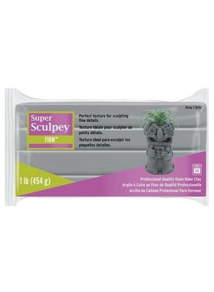 Sculpey Super Sculpey Firm Grey 454g