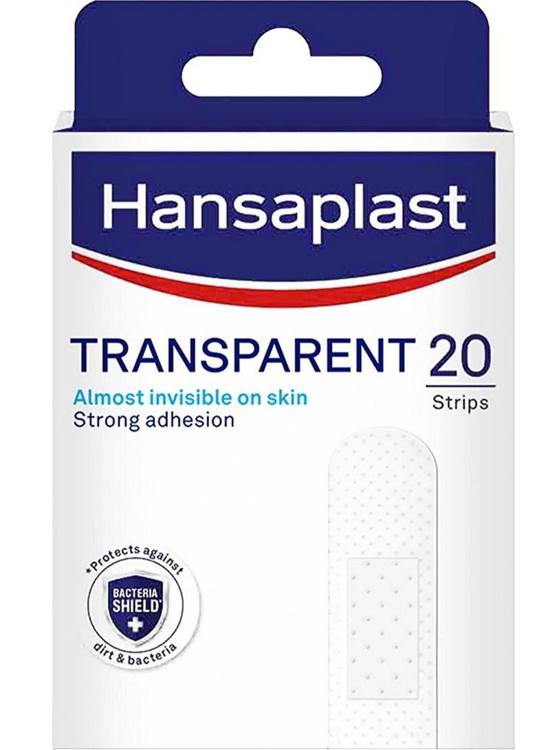 Hansaplast Transparent Plasters Strong Adhesion
