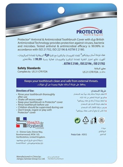 Antiviral Toothbrush Covers by Protector