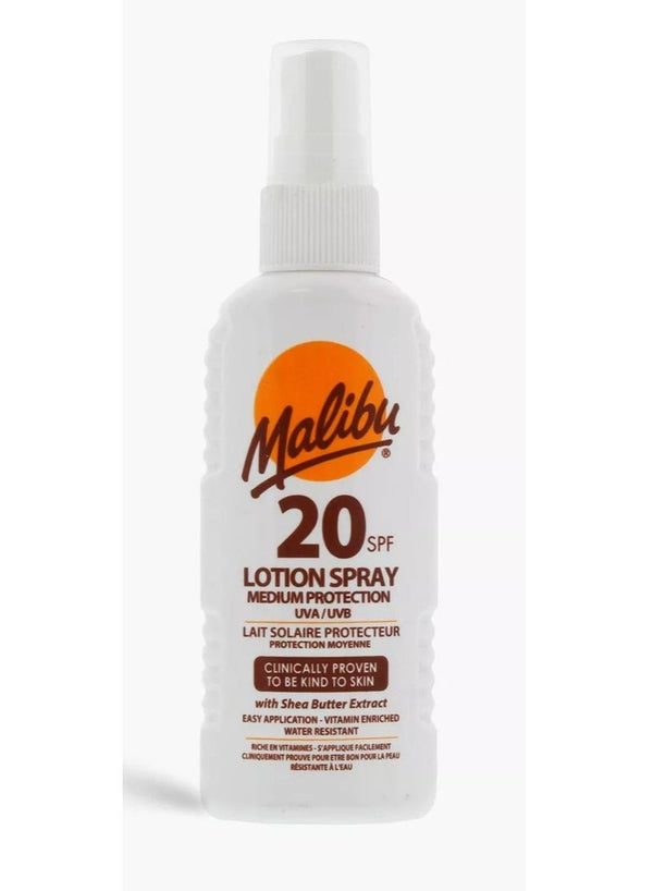 Malibu SPF 20 Lotion Spray - Sun Protection