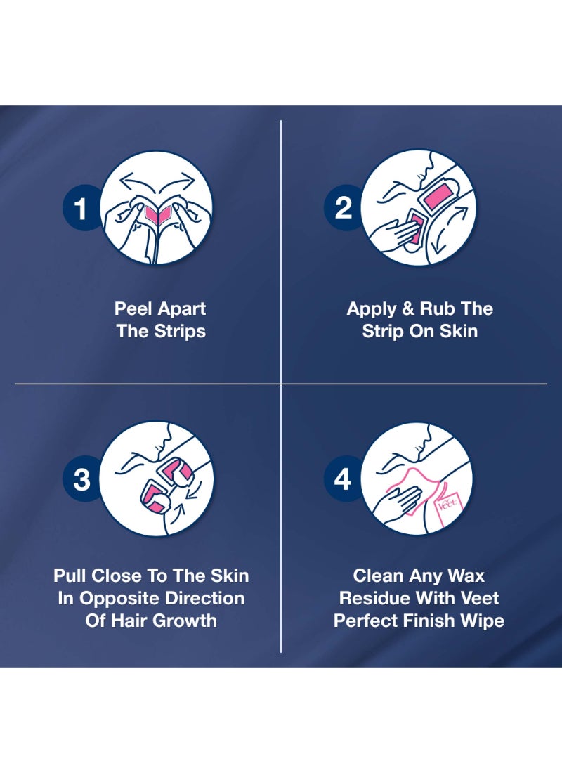 Veet Hair Removal Wax Strips for Sensitive Skin