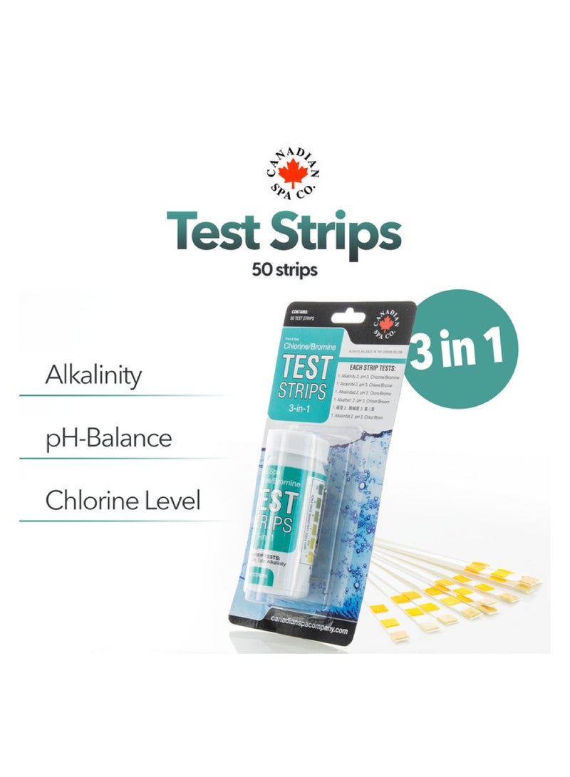 CANADIAN SPA CO. 3 In 1 Test Strips