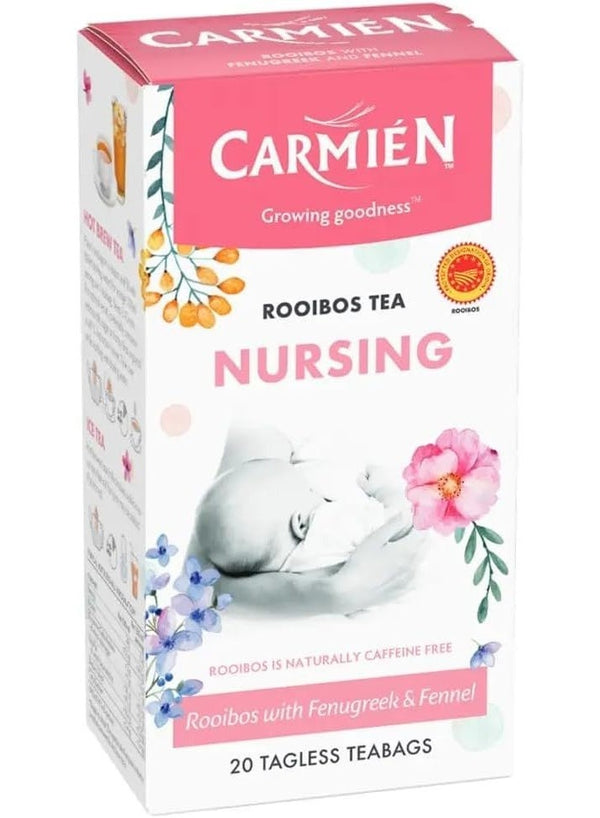 Carmién Nursing Rooibos Tea with Fenugreek & Fennel