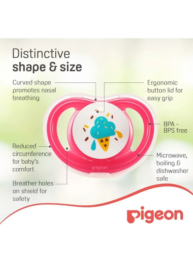 Pigeon Mini Light Butterfly Pacifier Size L 12+Months