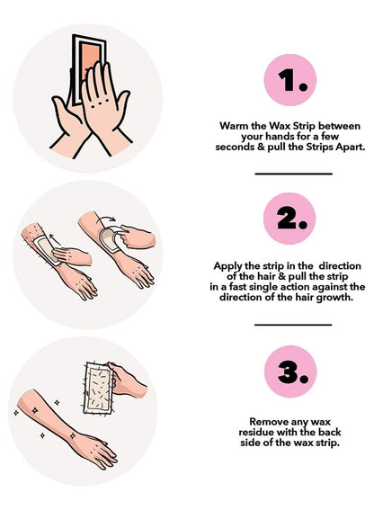 Fem Bikini & Underarm Wax Strips for Sensitive Skin