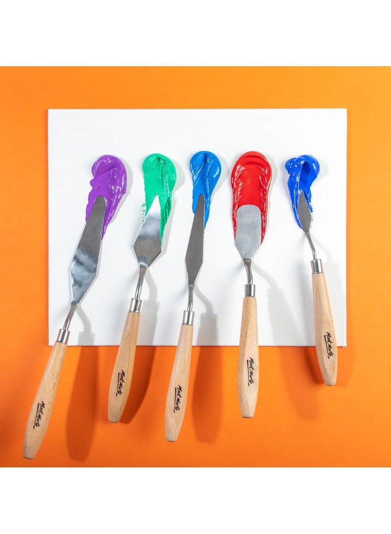 Mont Marte Signature Palette Knife Set 5Pc