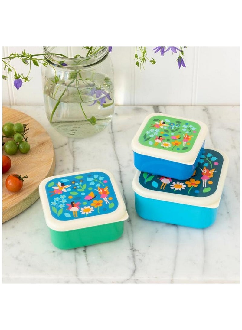Rex London Fairies In The Garden Snack Boxes Set