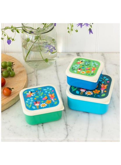 Rex London Fairies In The Garden Snack Boxes Set