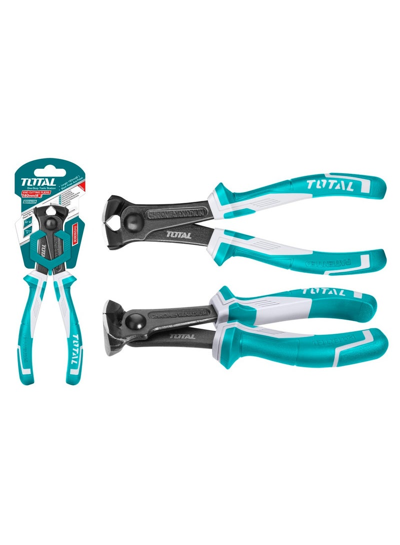 TOTAL End Cutting Plier 6 Inch - Premium Tools