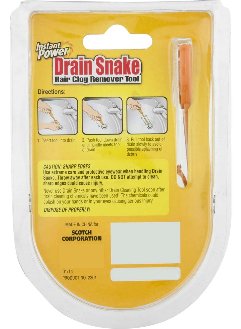 Instant Power Drain Snake Clog Remover by Instant Power