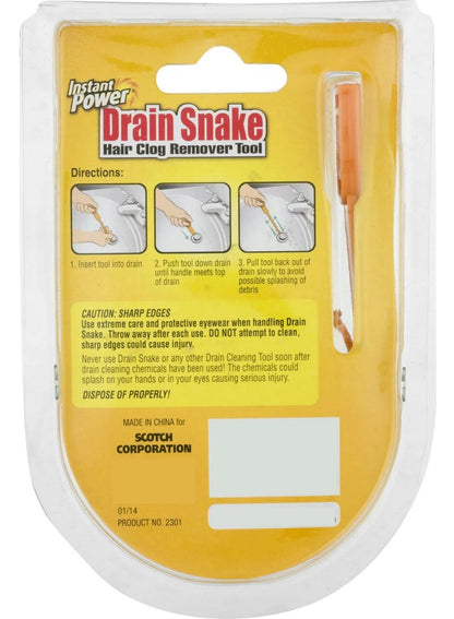 Instant Power Drain Snake Clog Remover by Instant Power