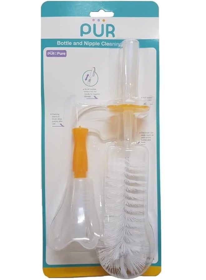 Pur Bottle and Teat Brush Orange