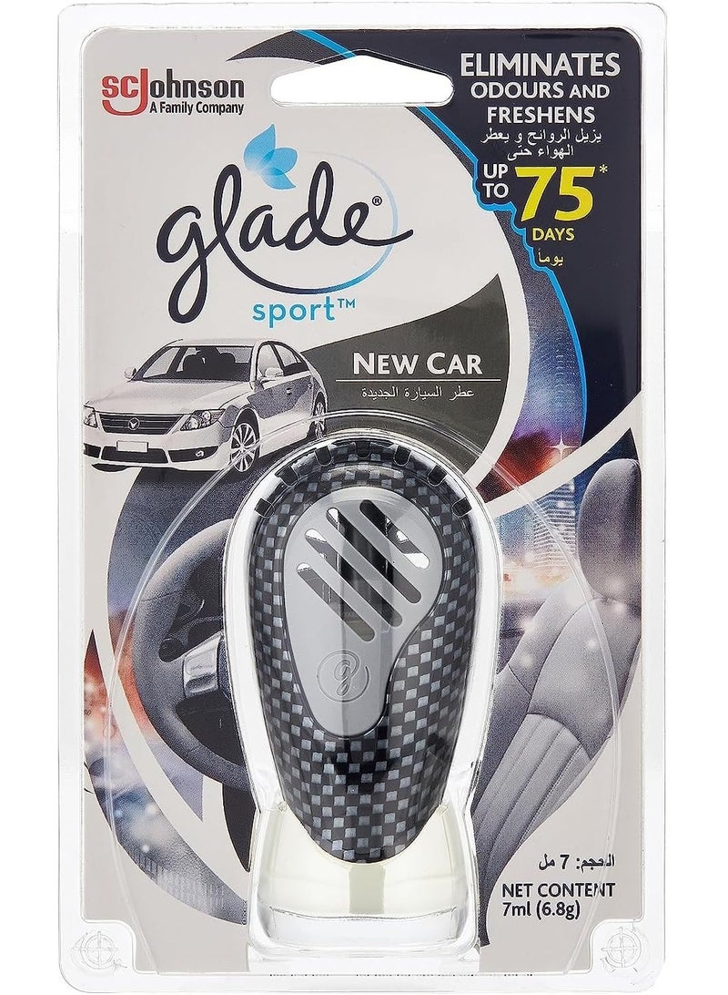 Glade Sport New Car Air Freshener - 75 Days of Freshness