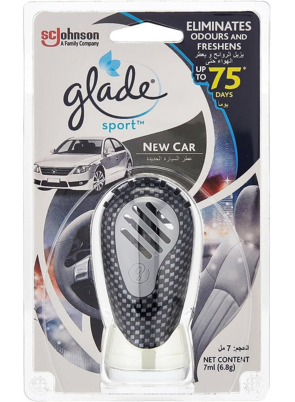 Glade Sport New Car Air Freshener - 75 Days of Freshness